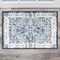 World Rug Gallery Traditional Medallion Area Rug 2' x 3' Blue MON830BLUE2X3 - alternate 1